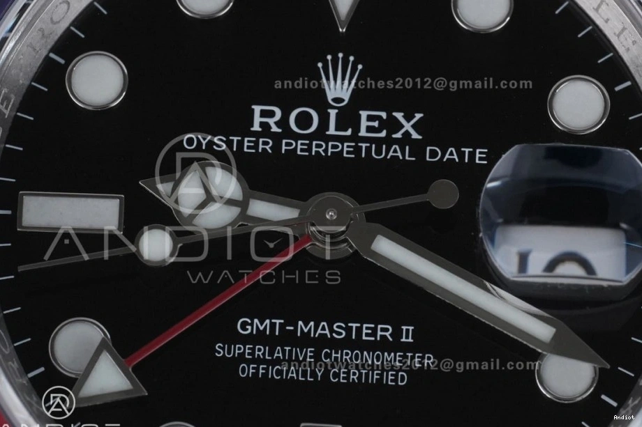 On Bezel Jubilee II 126710 Pepsi V3 Master SS 1:1 ARF Best (UV Bracelet New 904L GMT BLRO SH3285 Upgraded) Edition 0109